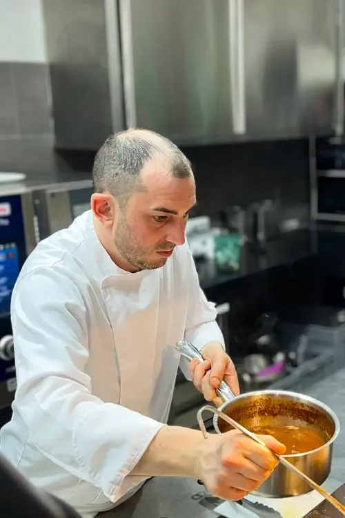 Chef Vincent Bloch